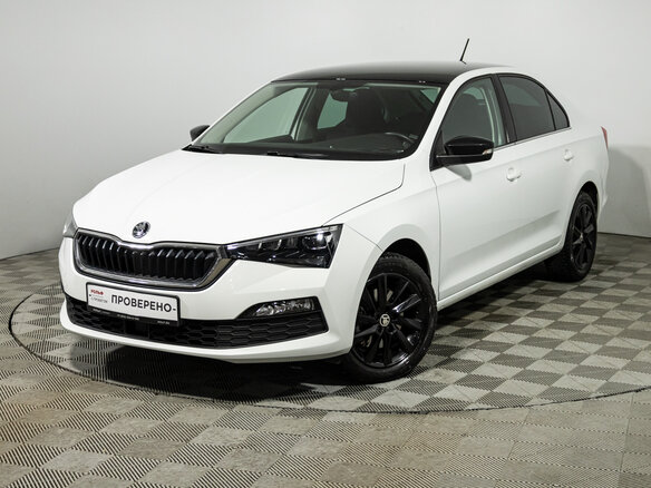 2021 Skoda Rapid II, белый, 1779700 рублей