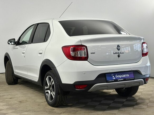 2022 Renault Logan Stepway II Рестайлинг, белый - вид 3