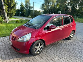 2007 Honda Jazz I Рестайлинг, красный, 470000 рублей, вид 1