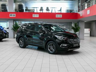 2016 Hyundai Santa Fe III Рестайлинг, чёрный, 1690000 рублей, вид 3