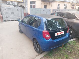2009 Chevrolet Aveo I Рестайлинг, синий, 315000 рублей, вид 2