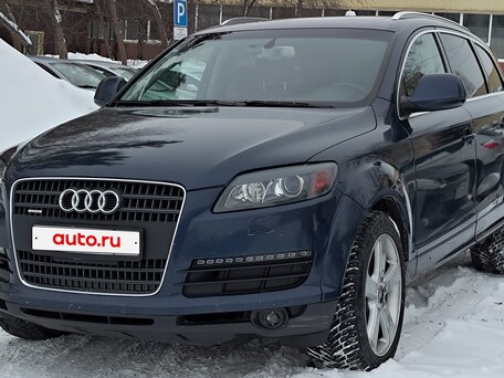 2007 Audi Q7 I (4L), синий, 900000 рублей, вид 5