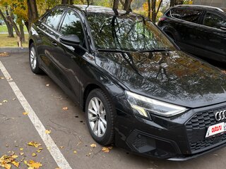 2021 Audi A3 35 TFSI IV (8Y), чёрный, 1990000 рублей, вид 2