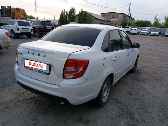 2024 Lada (ВАЗ) Granta I Рестайлинг, белый, 495750 рублей - вид 2