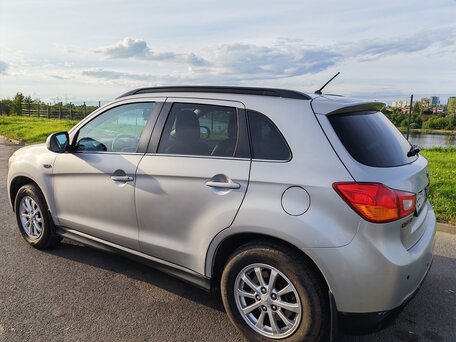 2013 Mitsubishi ASX I Рестайлинг, серебристый, 1190000 рублей, вид 5