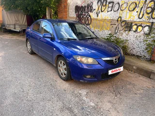 2006 Mazda 3 I (BK) Рестайлинг, синий, 300000 рублей, вид 3