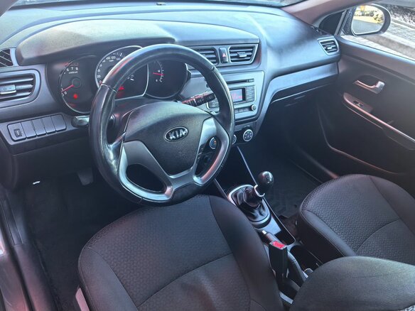 2016 Kia Rio III Рестайлинг, коричневый, 929000 рублей - вид 4