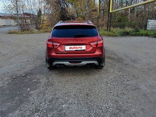 2021 Lada (ВАЗ) Vesta SW Cross I, красный, 1147000 рублей, вид 4