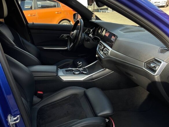 2019 BMW 3 серии 320d xDrive VII (G2x), синий, 3500000 рублей - вид 4