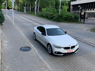 2014 BMW 4 серии 420d F32/F33/F36, белый, 1799000 рублей, вид 3