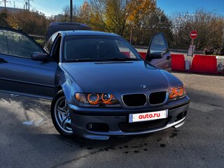 2002 BMW 3 серии 318i IV (E46) Рестайлинг, голубой, 600000 рублей, вид 2