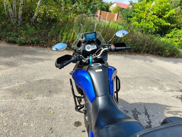 2015 Suzuki V-Strom DL 650, синий, 629000 рублей - вид 1