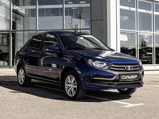 2026 Lada (ВАЗ) Granta I Рестайлинг, синий, 1121000 рублей, вид 4