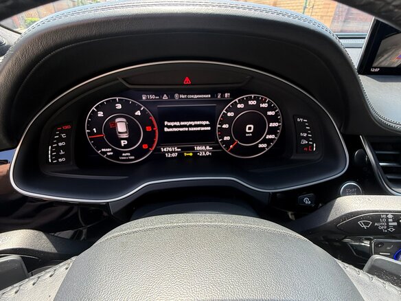 2018 Audi Q7 II (4M), чёрный, 4500000 рублей - вид 9