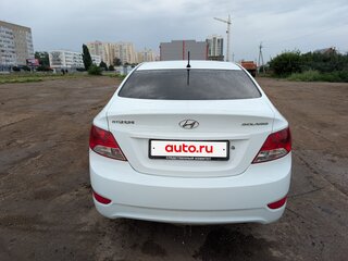 2011 Hyundai Solaris I, белый, 499000 рублей, вид 4