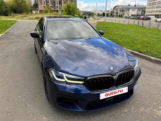 2018 BMW 5 серии 530i xDrive VII (G30/G31/G38), синий, 3570000 рублей, вид 3