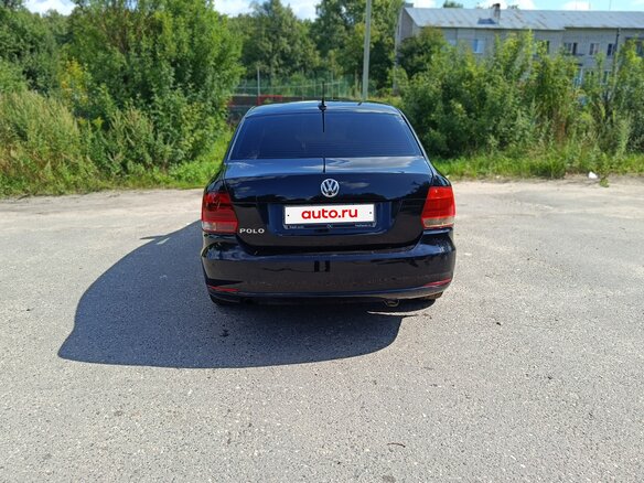 2017 Volkswagen Polo V Рестайлинг, чёрный - вид 4