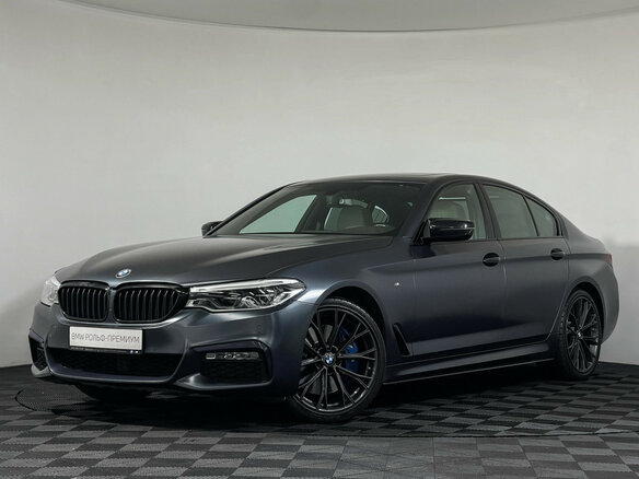 2018 BMW 5 серии 540i xDrive VII (G30/G31/G38), серый