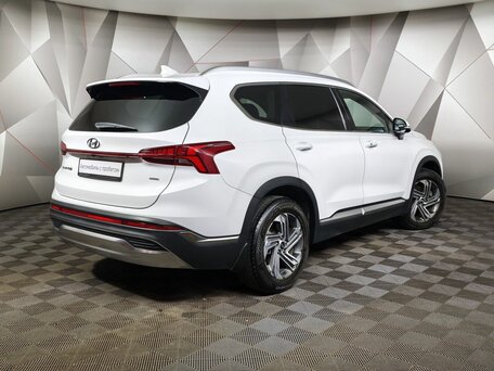 2022 Hyundai Santa Fe IV Рестайлинг, белый, вид 2