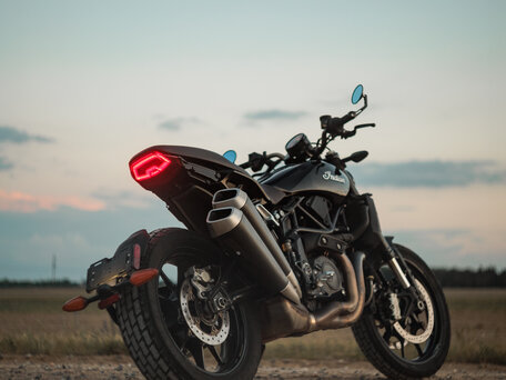 2019 Indian FTR 1200, чёрный, 675427 рублей, вид 5