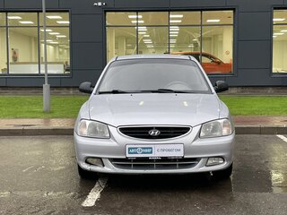 2007 Hyundai Accent ТагАЗ II, серебристый, 315000 рублей, вид 2