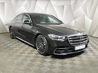 2022 Mercedes-Benz S-Класс 400 d 4MATIC VII (W223), чёрный, 8700000 рублей, вид 3