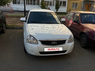2014 Lada (ВАЗ) Priora I Рестайлинг, белый, 300000 рублей, вид 2