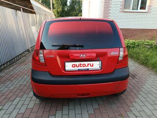2008 Hyundai Getz I Рестайлинг, красный, 265000 рублей, вид 5
