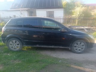2007 Opel Astra H Рестайлинг, чёрный, 230000 рублей, вид 2