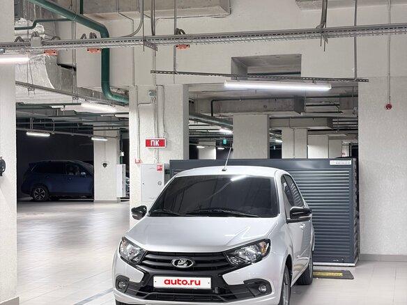 2024 Lada (ВАЗ) Granta I Рестайлинг, серый, 750000 рублей - вид 1