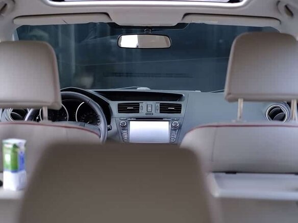 2013 Mazda 5 II (CW), голубой - вид 13
