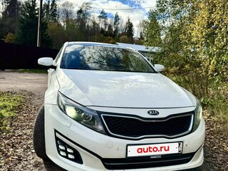 2015 Kia Optima III Рестайлинг, белый, 1650000 рублей, вид 1