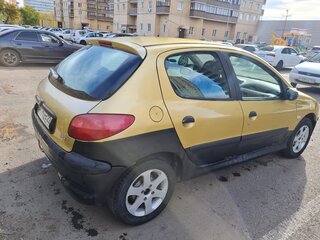 2003 Peugeot 206, жёлтый, 180000 рублей, вид 5