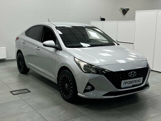 2020 Hyundai Solaris II Рестайлинг, серый, 1430000 рублей, вид 3
