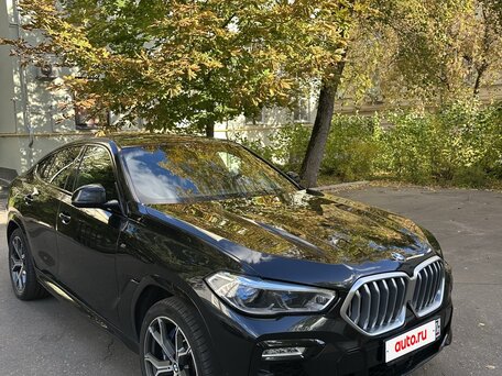 2020 BMW X6 30d III (G06), чёрный, 7300000 рублей, вид 2