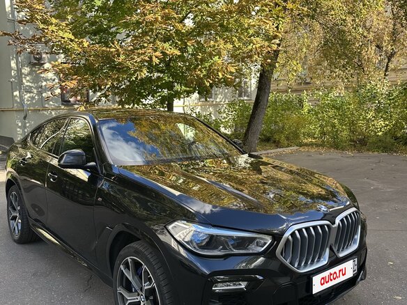 2020 BMW X6 30d III (G06), чёрный, 7900000 рублей - вид 1