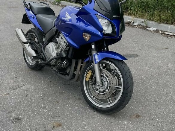 2007 Honda CBF 1000, синий, 510000 рублей - вид 2