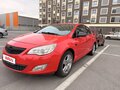 2010 Opel Astra J, красный - вид 3