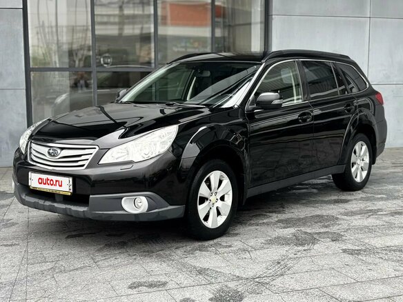 2012 Subaru Outback IV Рестайлинг, чёрный, 1360000 рублей