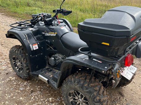2016 Stels ATV-600YS Leopard, чёрный, 389000 рублей, вид 4