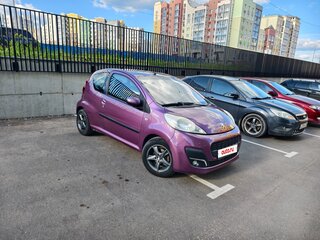 2012 Peugeot 107 I Рестайлинг 2, фиолетовый, 490000 рублей, вид 4