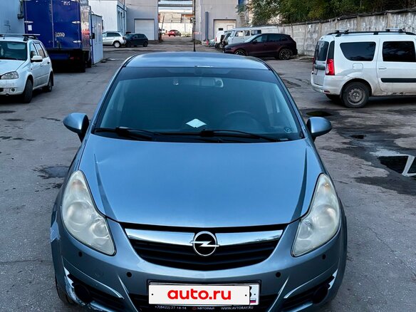 2008 Opel Corsa D, серый - вид 1