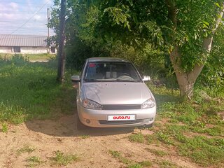 2008 Lada (ВАЗ) Kalina I, серебристый, 415000 рублей, вид 1