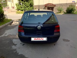 2001 Volkswagen Golf IV, синий, 380000 рублей, вид 4