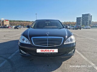 2008 Mercedes-Benz S-Класс 350 V (W221), чёрный, 800000 рублей, вид 1