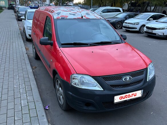 2016 Lada (ВАЗ) Largus I, красный, 375000 рублей - вид 5