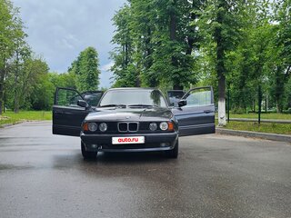 1991 BMW 5 серии 520i III (E34), чёрный, 590000 рублей, вид 2