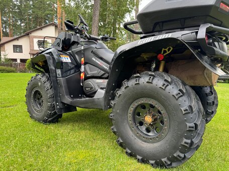 2017 BRP Can-Am Outlander Max XT-P 1000R, чёрный, 1385000 рублей, вид 3