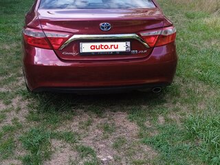 2017 Toyota Camry US Market VII (XV50) Рестайлинг, красный, 2230000 рублей, вид 5
