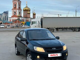 2012 Lada (ВАЗ) Granta I, синий, 300000 рублей, вид 3